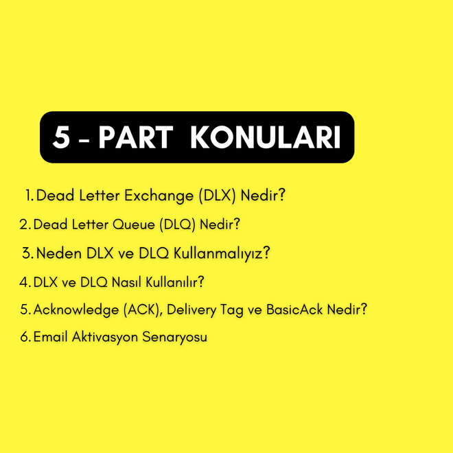 Image of: DLX (Dead Letter Exchange) ve DLQ (Dead Letter Queue)